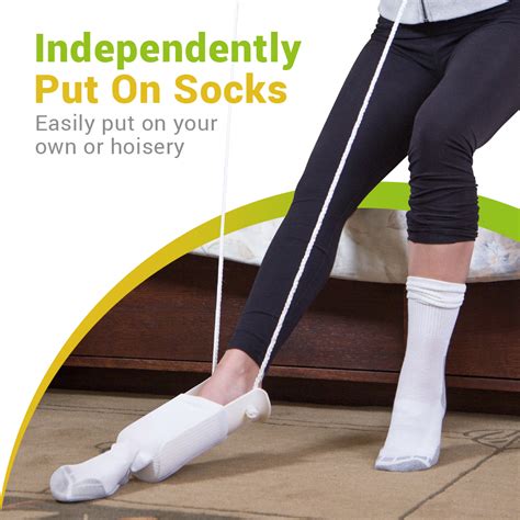 Bodyhealt Sock Aids Deluxe White Comfortable Design Ideal For Seniors Aids D 795545520174 Ebay