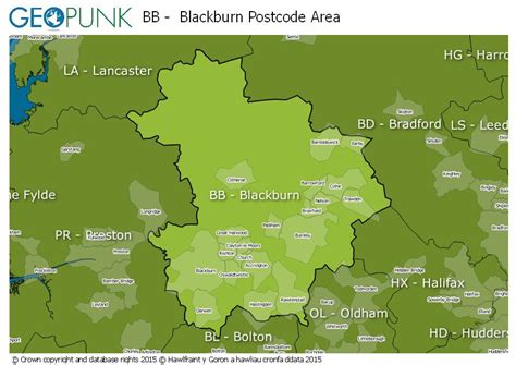 Bb Blackburn Postcode Area