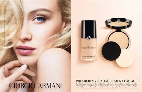 Armani Dakota Collection Cosmetics Advertising Beauty Advertising
