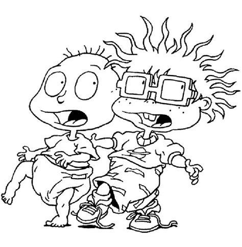 Online coloring books and coloring pages. Free Printable Rugrats Coloring Pages For Kids