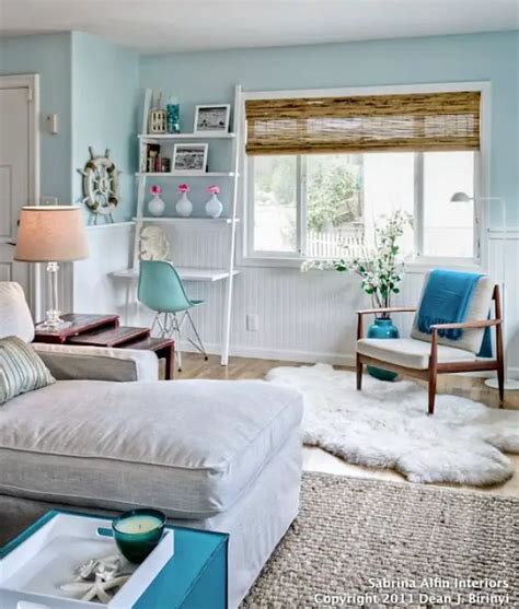 The Perfect Marriage Light Blue And Natural Beachy Materials Beach