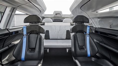 The Cabin Of The Porsche Renndienst Concept Van Is A Protective Pod