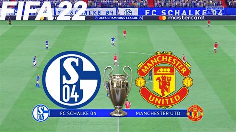 Fifa Schalke Vs Manchester United Uefa Champions League Full Gameplay Youtube