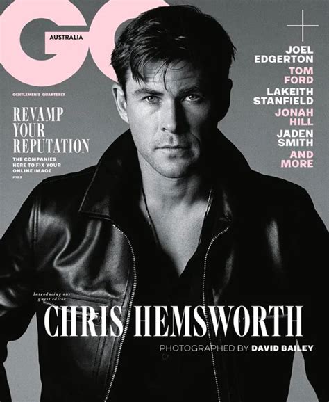 Chris Hemsworth Gq Australia Beautygeeks