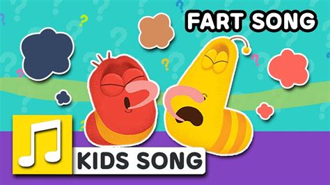 Fart Song Larva Kids Best Nursery Rhyme Funny Song Youtube