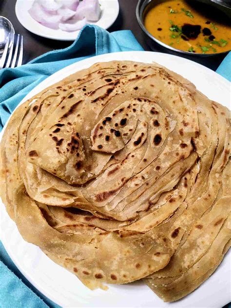 Wheat Parotta Hassanchef Restaurant Style Recipes