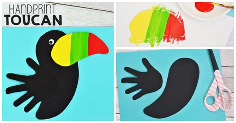 Handprint Toucan Craft For Kids I Heart Arts N Crafts Toucan Craft