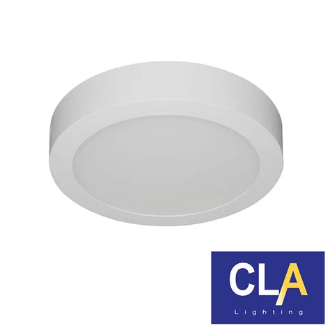 Led Oyster Light 18w Ceilingsurface Mounted Tri Colour Dimmable