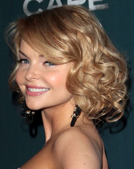 Messy hair with bangs /getty images troi zee medium hairstyles: 2014 Medium Wavy Curly Hairstyle with Side Swept Bangs for ...