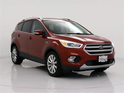 Used Ford Escape Red Exterior For Sale
