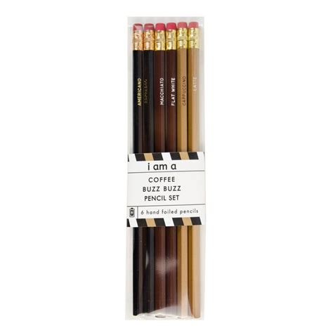 Coffee Buzz Buzz Pencils Stationery Ohh Deer Pencil Stationery