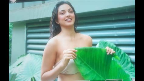 Kiara Advani Nude Shot Behind The Scenes Leaf Shot Youtube