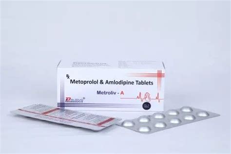 Metoprolol Tratrate Amlodipine Tab At Rs 97strip अम्लोडिपाइन टॅब्लेट Believe