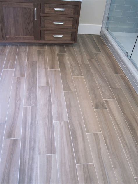 20 Faux Wood Tile Bathroom Floor
