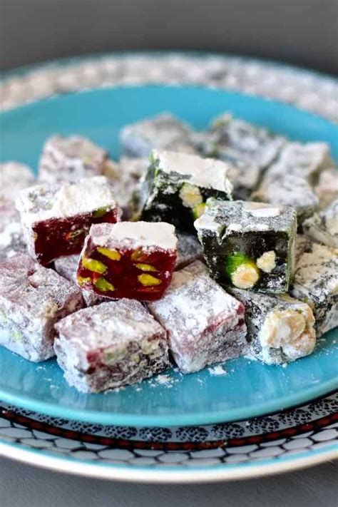 Lokum Recipe Arabic Dessert Arabic Sweets Arabic Food Turkish