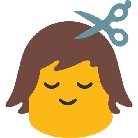 Its shortcode form is :person_getting_haircut Haircut Emoji for Facebook, Email & SMS | ID#: 11454 ...