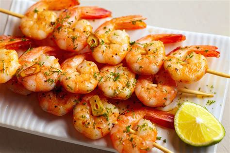 Alex and i have worked out the process so you don't have to. Shrimp Skewers with Garlic-Lime Marinade
