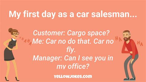 Hilarious Car Salesman Jokes That Will Make You Laugh