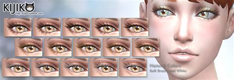 Sims 4 Ccs The Best 3d Eyelashes By Kijiko