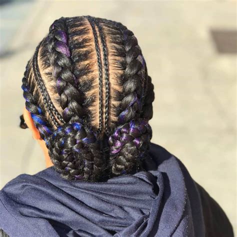 42 catchy cornrow braids hairstyles ideas to try in 2019 bored art burgundy box braids hair