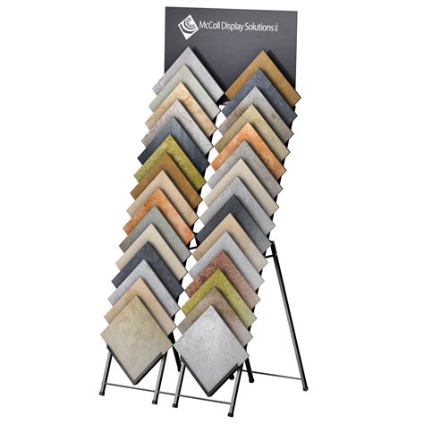 Tile Displays Rotating Towers Cabinets A Frame Easels Waterfall