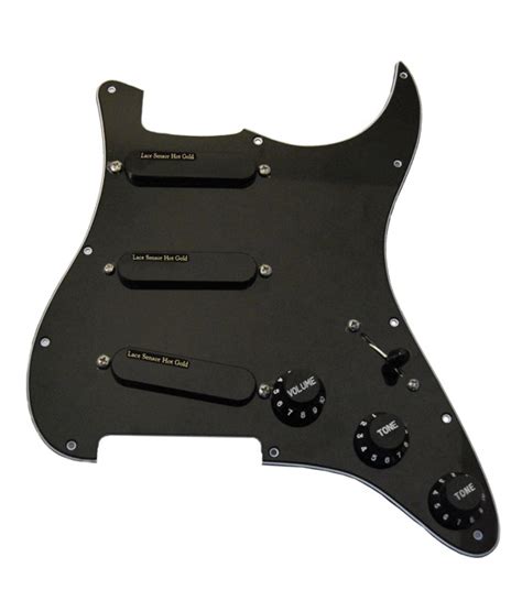 Lace Hot Gold Loaded Pickguard In White Or Black