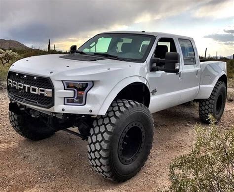 This Custom Built F Megaraptor Is The Ultimate Ford Monster Truck Ford Raptor Ford F