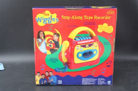 The Wiggles Sing Along Karaoke Cassette Tape Recorder Kids Toy Spin