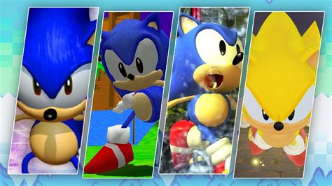 Classic Sonic In 3d Sonic The Hedgehog Games Youtube