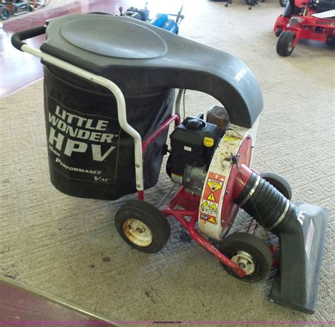 That was cool with me. Little Wonder HPV vacuum in Desoto, MO | Item BS9805 sold ...