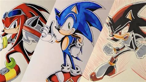 Sonic Characters Drawing At Getdrawings Free Download