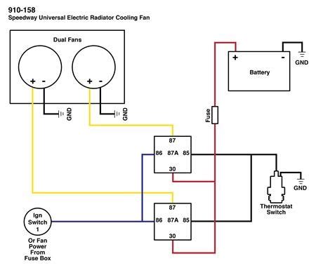 This is the schematic diagram #7. Electric Fan Relay Wiring Diagram - Wiring Schema Collection