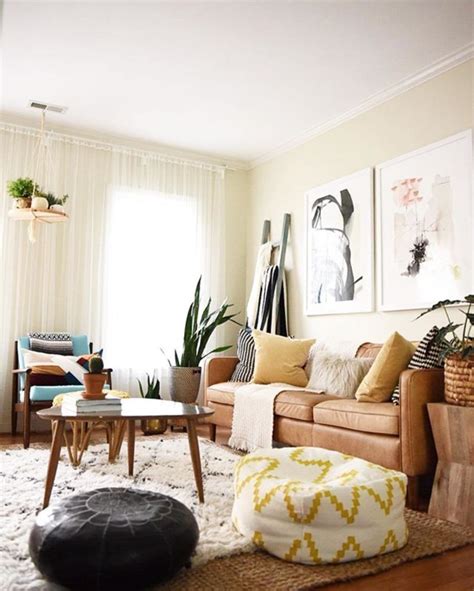 70 Inspiring Bohemian Style Living Room Decor Ideas Apartment Living Room Design Boho Living