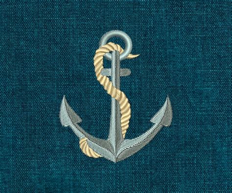 Anchor Embroidery Design Anchor Machine Embroidery Digitized