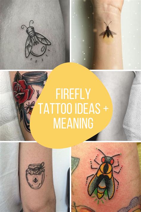 47 Firefly Tattoo Ideas Meaning Tattoo Glee