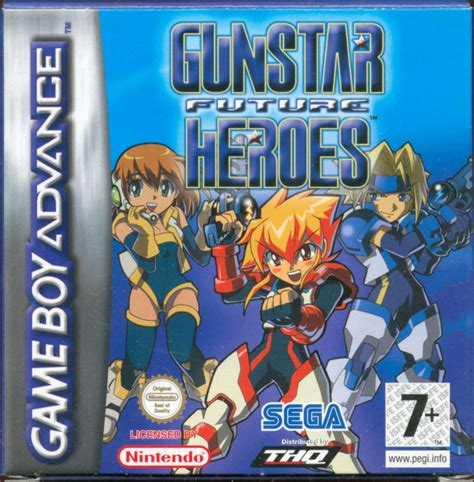 Gunstar Super Heroes 2005 Game Boy Advance Box Cover Art Mobygames