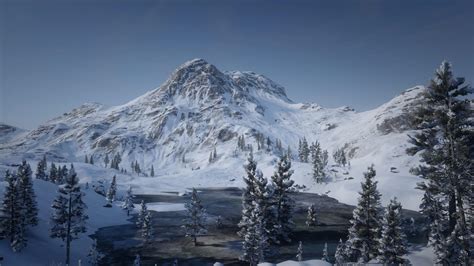 Tallest Mountain In Rdr 2 Although Its Out Of Bounds It Is The Tallest