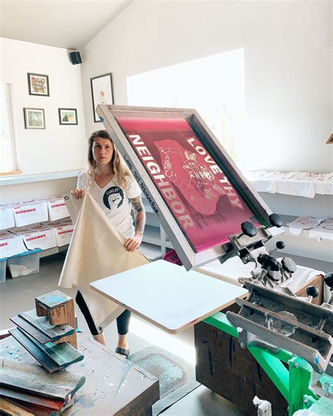 Screen Printing Studio Screen Printing Shirts Silkscreen Space Art