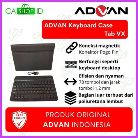 Jual Advan Vx A8 Belajar Elite Keyboardcaseadvanvx Di Seller