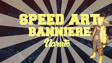 Speed Art 2 Banner Naruto Theme Manga Style Youtube
