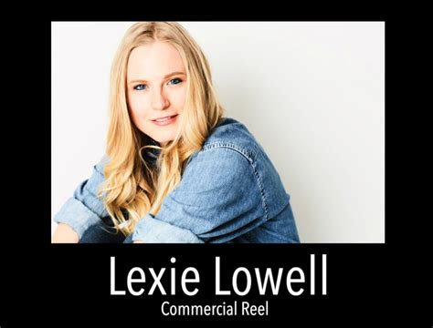 Lexie Lowell Commercial Reel On Vimeo