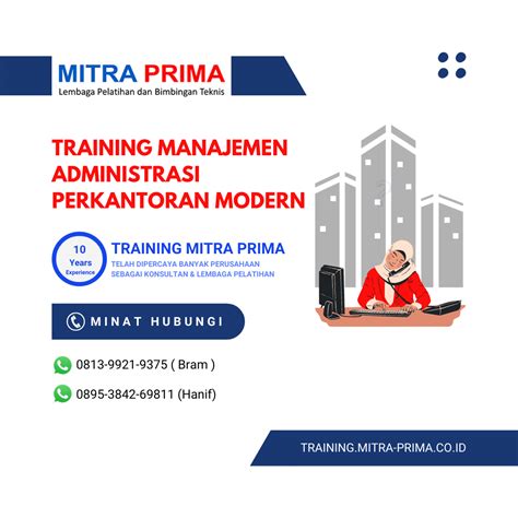 Training Manajemen Administrasi Perkantoran Modern Training Mitra Prima