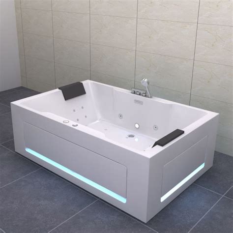 Luxury freestanding soaking bathtub with overflow (white matte) is the perfect bathtub which answers to ultimate beauty and contemporary at its best. WOODBRIDGE 2 Person Freestanding Massage Hydrotherapy ...