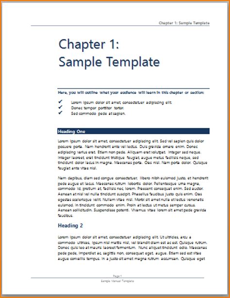 training manual template word teknoswitch