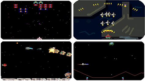 Top 5 Space Ship Shooter Arcade Games Galaga Cosmic Defender Raiden