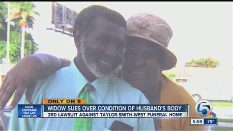 Widow Sues Over Condition Of Husbands Body Youtube