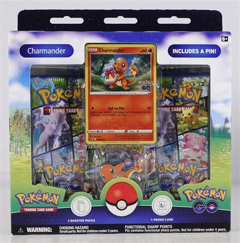 Pokemon Go Pin Collection Box Set Of 3 Da Card World