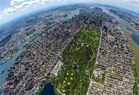 25 Awesome Birds Eye Views Of Cities Around The Globe New York City