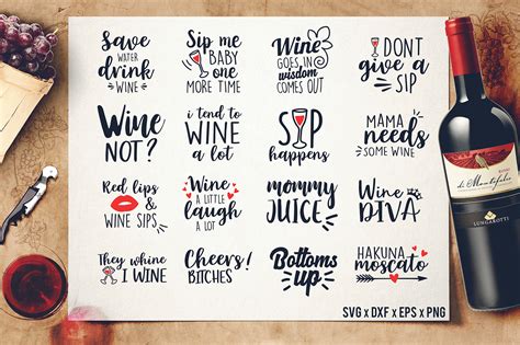 Best deals and discounts on the latest products. Wine Bundle Svg, Wine Svg, Wine Sayings Svg, Wine Glass ...