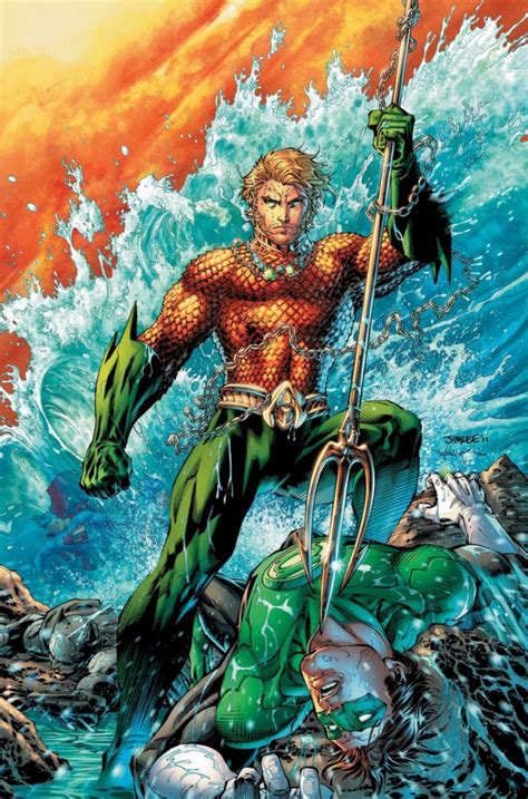 Aquaman Runs The Anime Superherovillain Gauntlet Battles Comic Vine